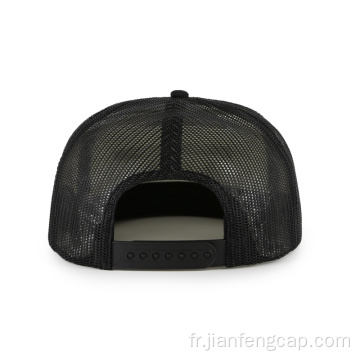 Casquette trucker en mousse à logo imprimé